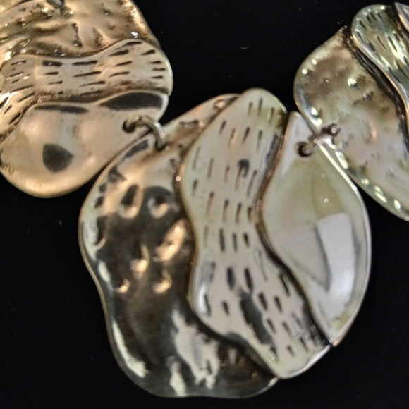 Silver statement Necklace - Picture 4 of 6